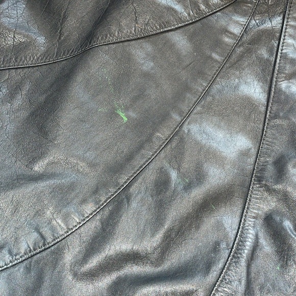Vintage black leather jacket size medium - Picture 14 of 14